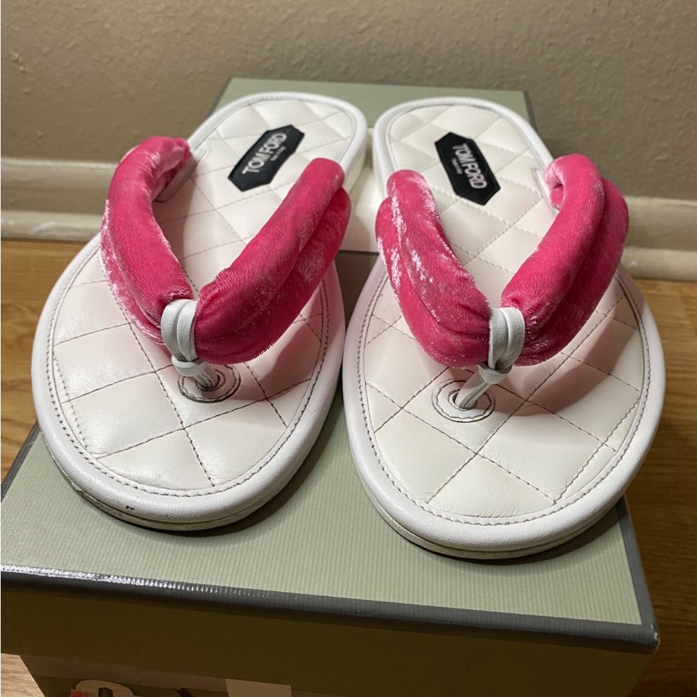 Tom Ford Fuchsia Sandals Size 7